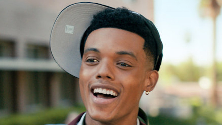 Jabari Banks Will Smith hat earring