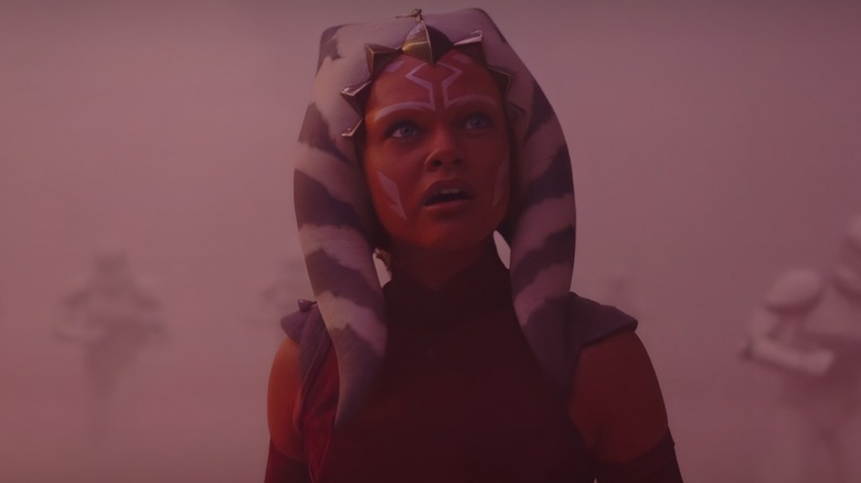 Young Ahsoka looking stunned