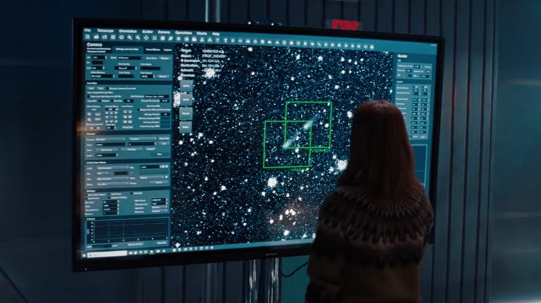 Kate discovering comet