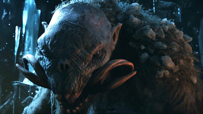 A snow troll in "The Rings of Power" (2022-present)
