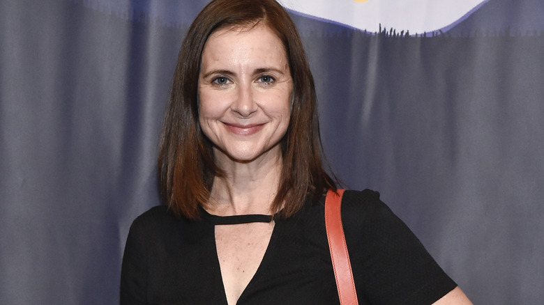Kellie Martin posing