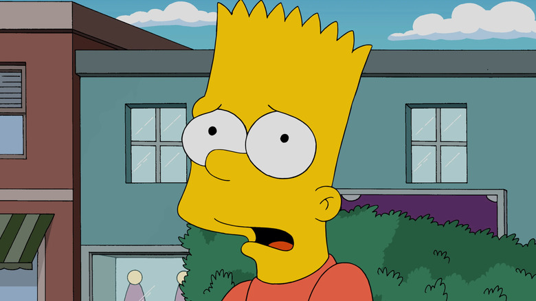 Bart Simpson saying Aye Carumba