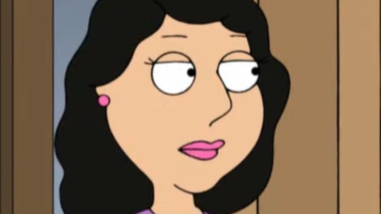 Bonnie Swanson looking to the side Family Guy