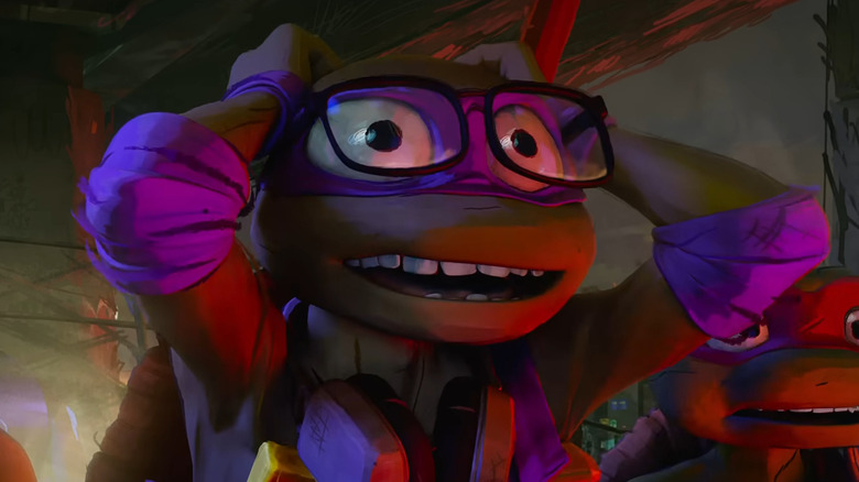 Donatello excited expression