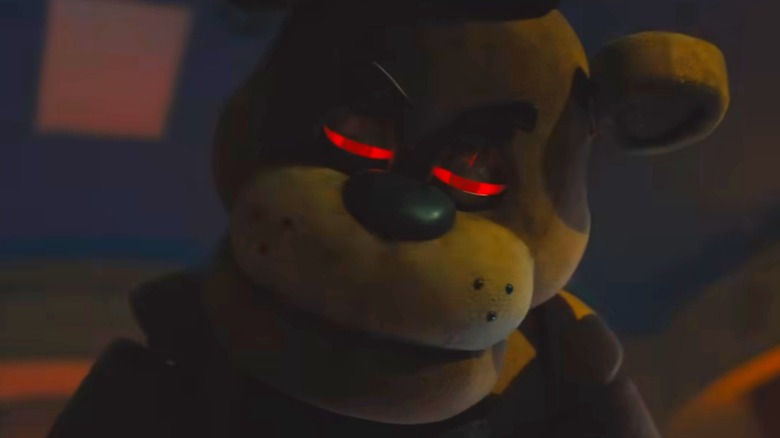 Freddy Fazbear angry