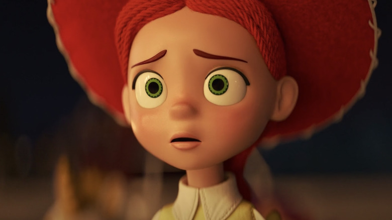 Jessie very sad in Toy Story 4