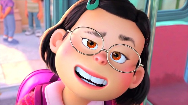 Meilin in pixar's turning red