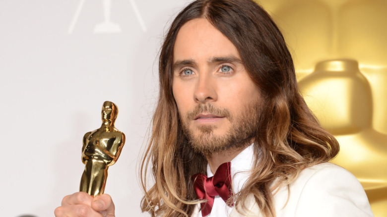 Jared Leto with oscar