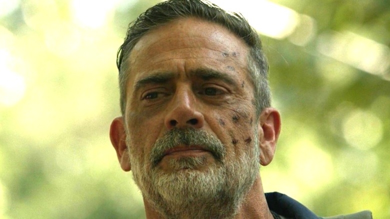 Jeffrey Dean Morgan scowl cuts beard