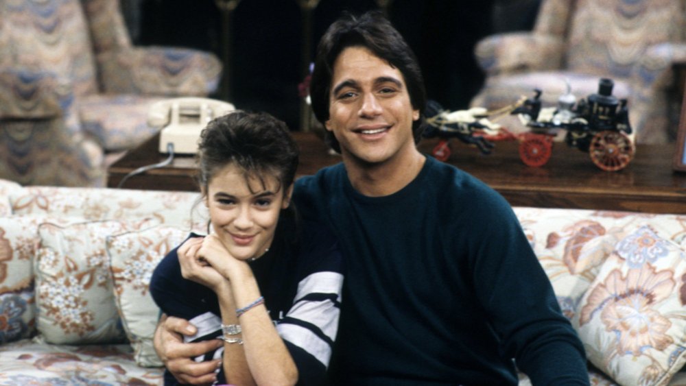 Alyssa Milano and Tony Danza in Who's the Boss?