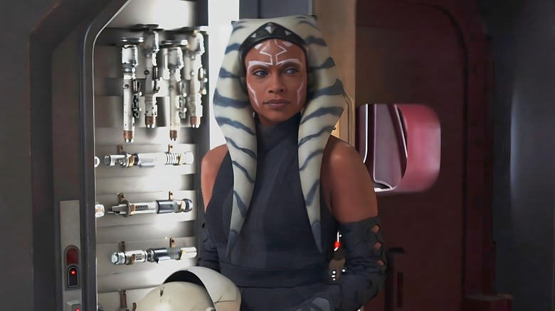 Ahsoka looking annoyed