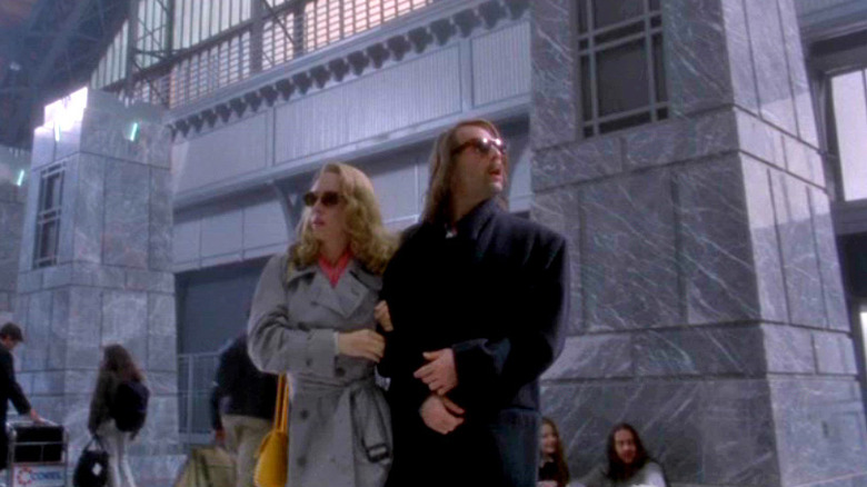 James Cole and Kathryn Railly