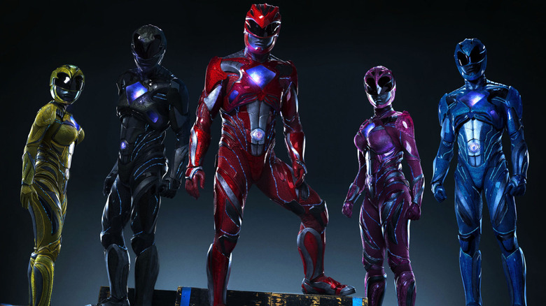 Power Rangers 2017 suits