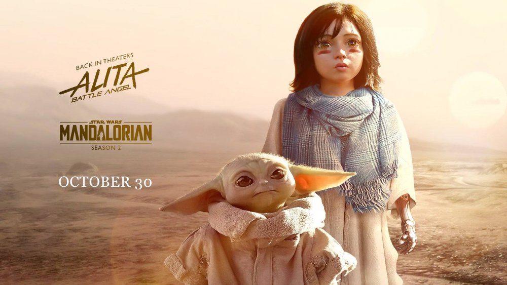 Baby Yoda and Baby Alita are together at last in a post from director Robert Rodriguez