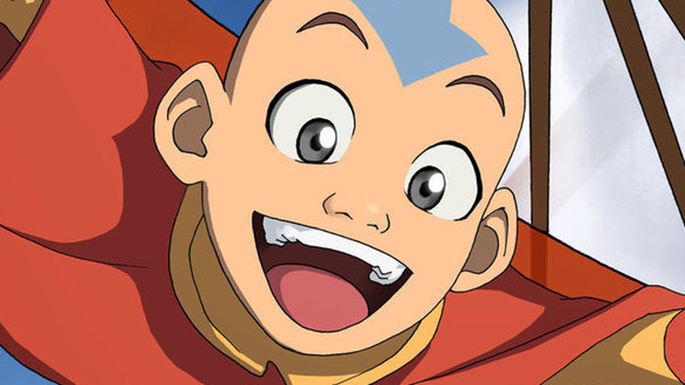 Avatar Aang smiling