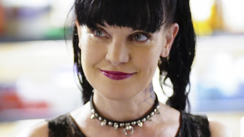 Abby Sciuto smiles in NCIS