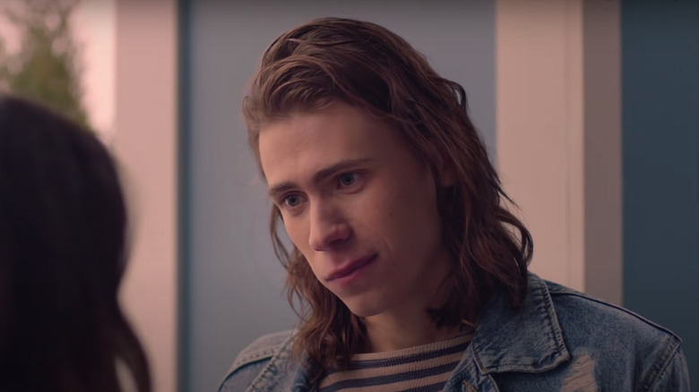 Julian wearing a jean jacket 