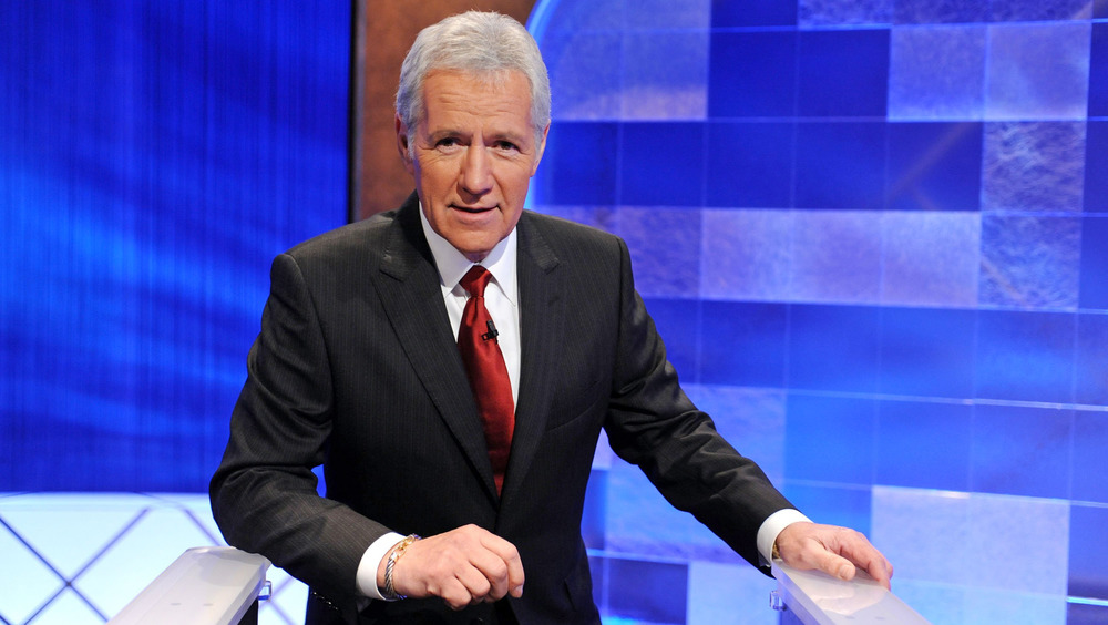 Alex Trebek as host of Jeopardy