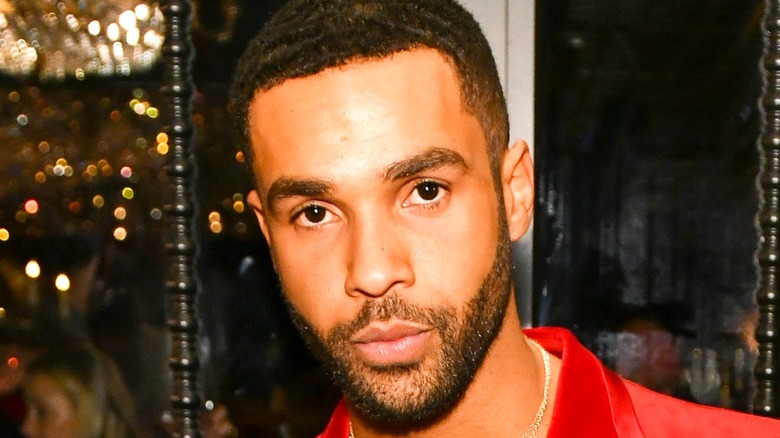 Lucien Laviscount gazing into the camera