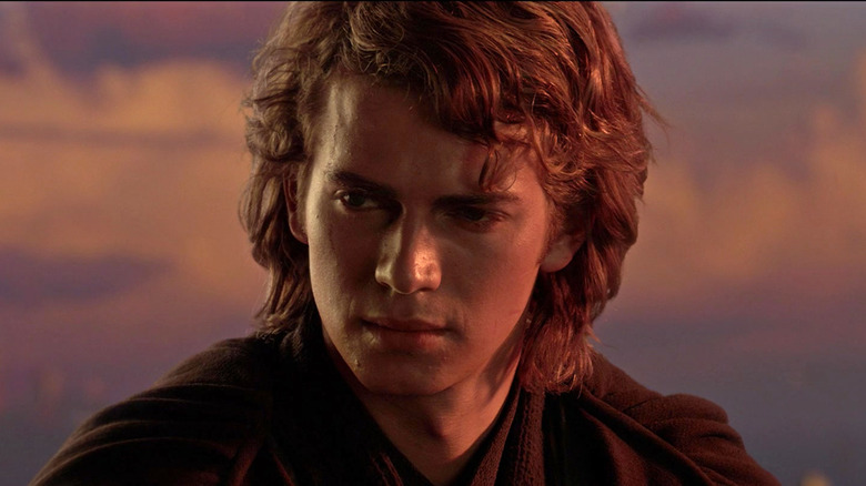 Anakin thinking at sunset