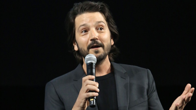 Diego Luna at the Star Wars Celebration in Anaheim