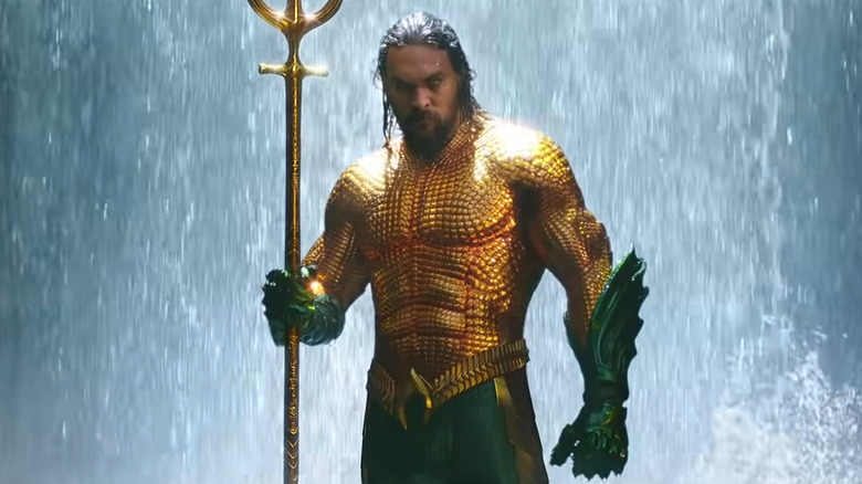 Aquaman glares