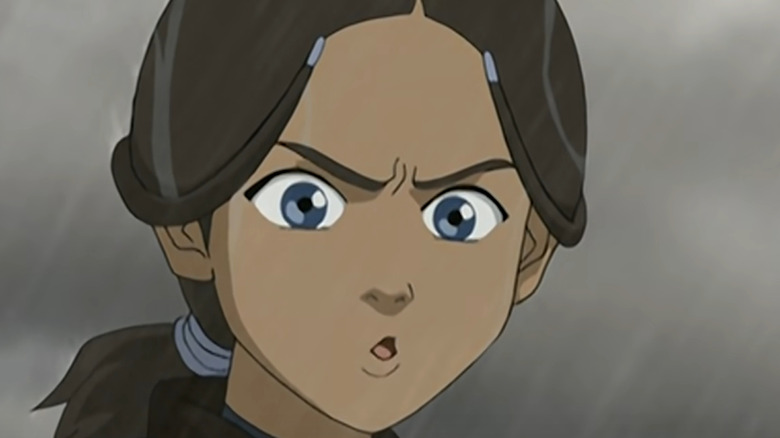 Katara is angry