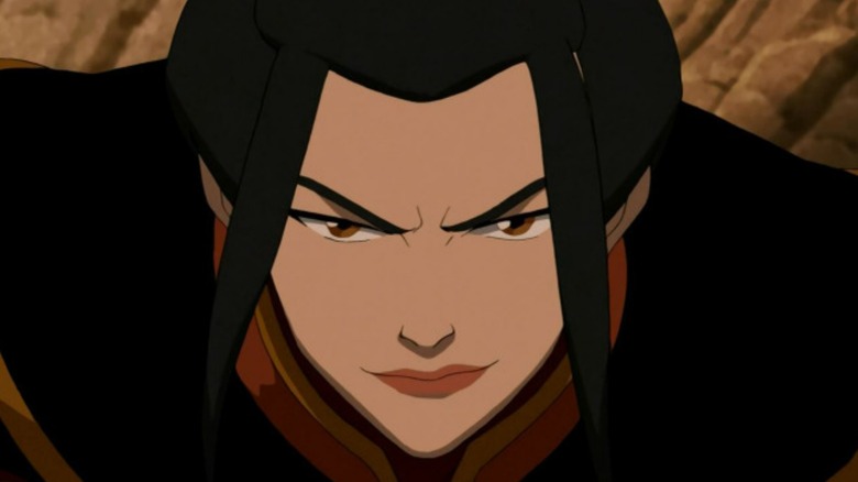 Azula smirking