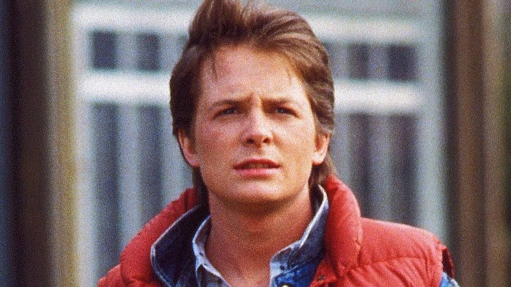 Michael J. Fox as Marty McFly in Back to the Future