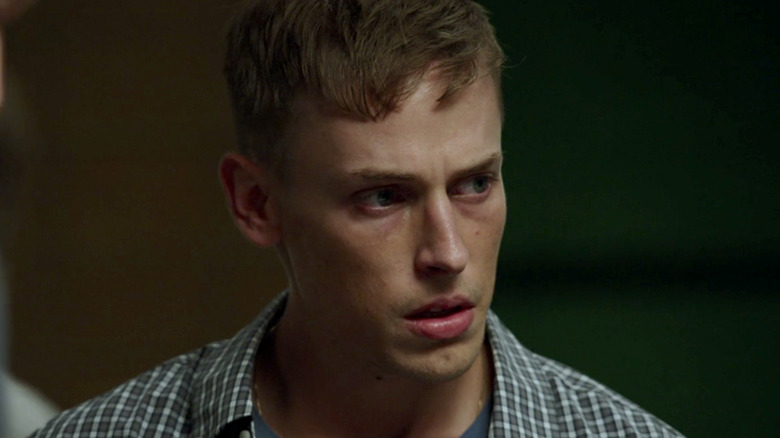 Evan Walker looking concerned