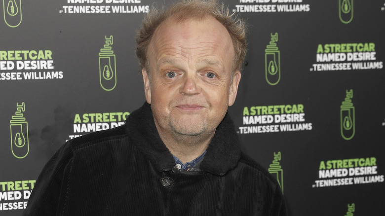 Toby Jones smiling