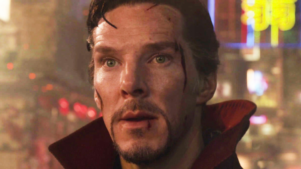 Doctor Strange beat up