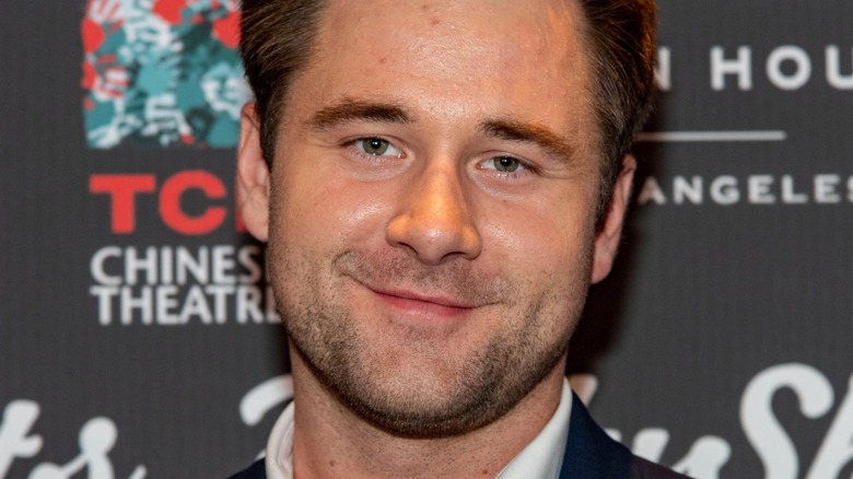 Luke Benward Face Red Carpet