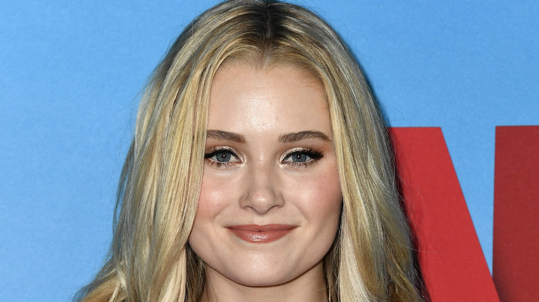 Virginia Gardner smiling