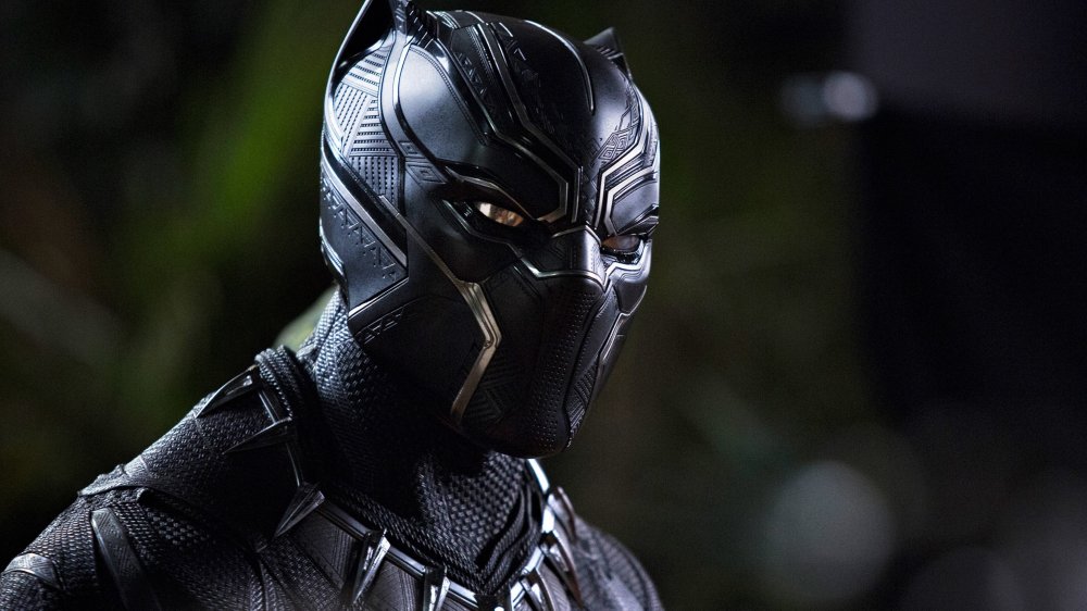 Chadwick Boseman as T'Challa in Black Panther