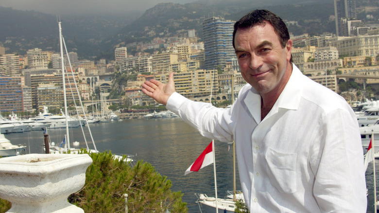 Tom Selleck smiling without mustache