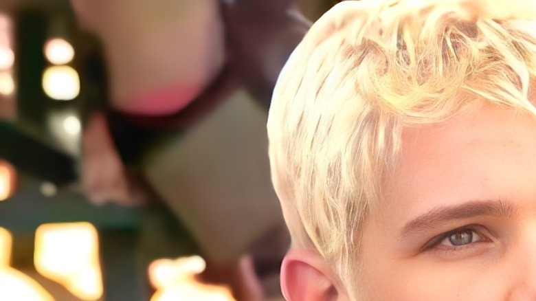 Seth Plummer looking up