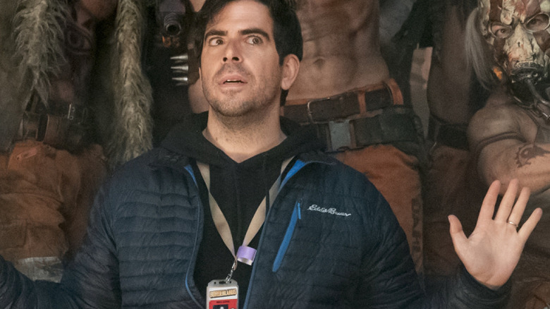 Eli Roth on Borderlands set