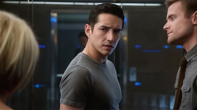 Tony Bravo looks over his shoulder 