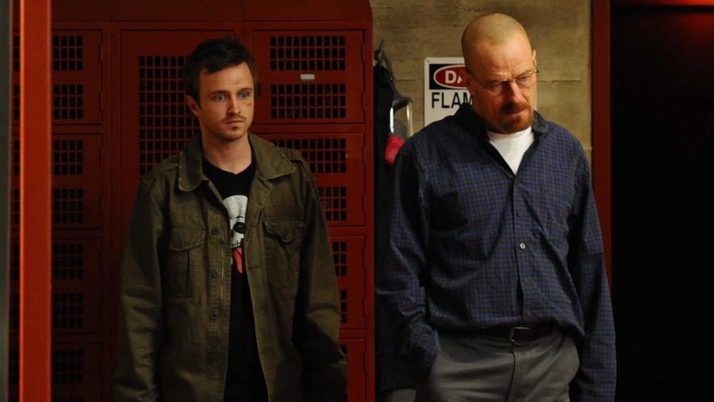 Aaron Paul and Bryan Cranston on Breaking Bad