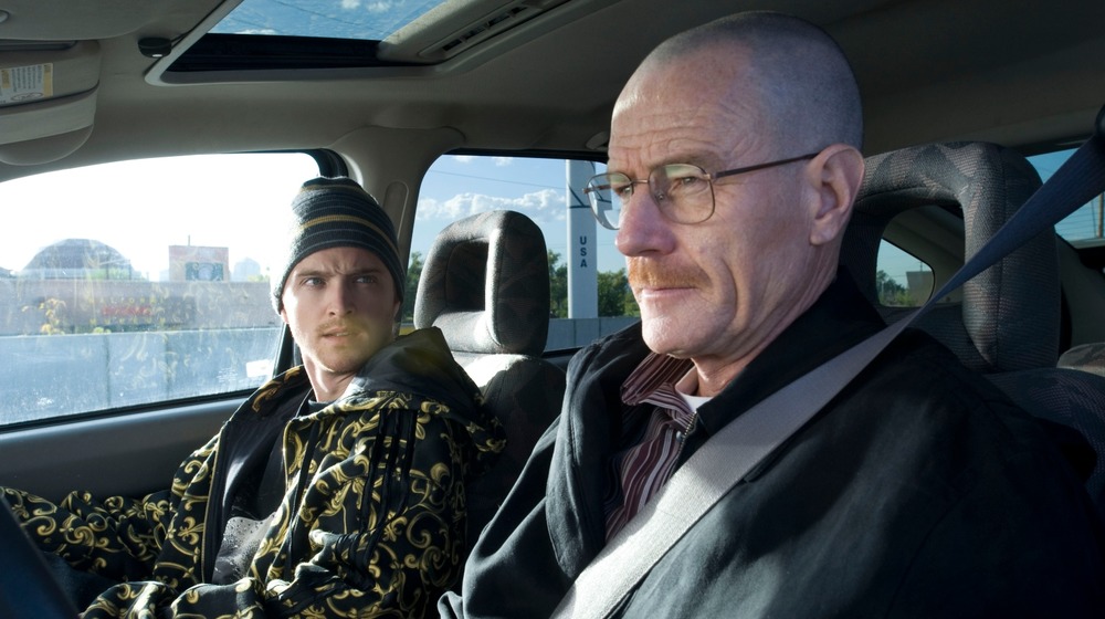 Aaron Paul and Bryan Cranston in Breaking Bad