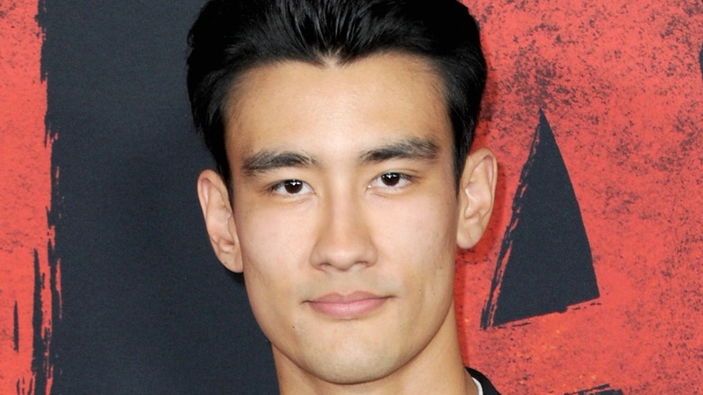 Alex Landi on red carpet