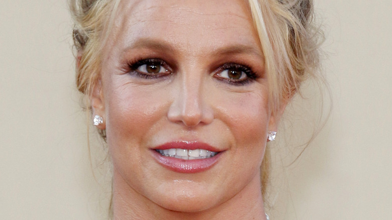 Britney Spears smiling