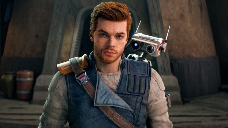 Cameron Monaghan as Cal Kestis in Star Wars Jedi: Survivor