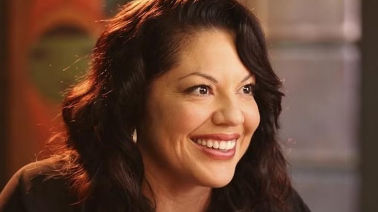 Callie Torres smiling on Grey's Anatomy