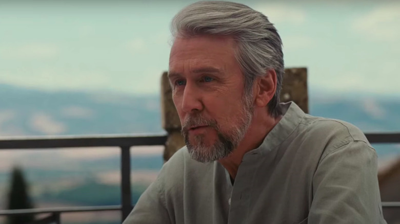 Alan Ruck playing Connor Roy