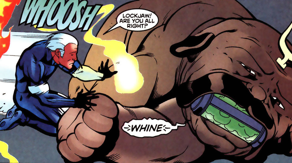 Lockjaw injured