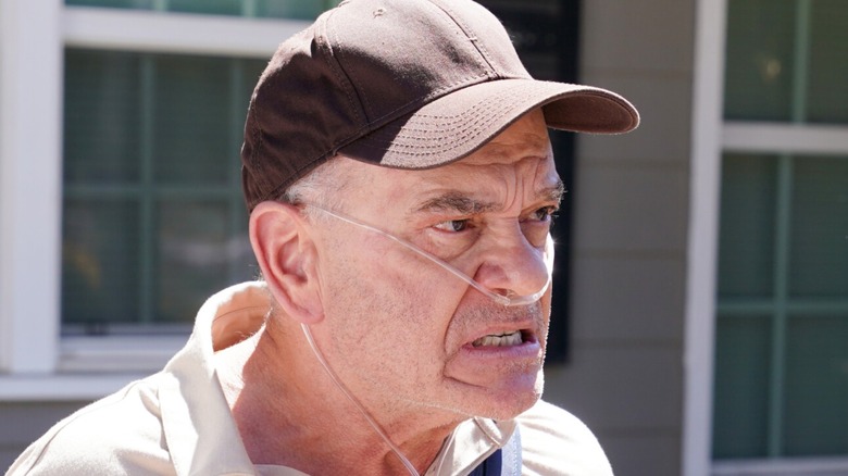 Robert Picardo looking angry