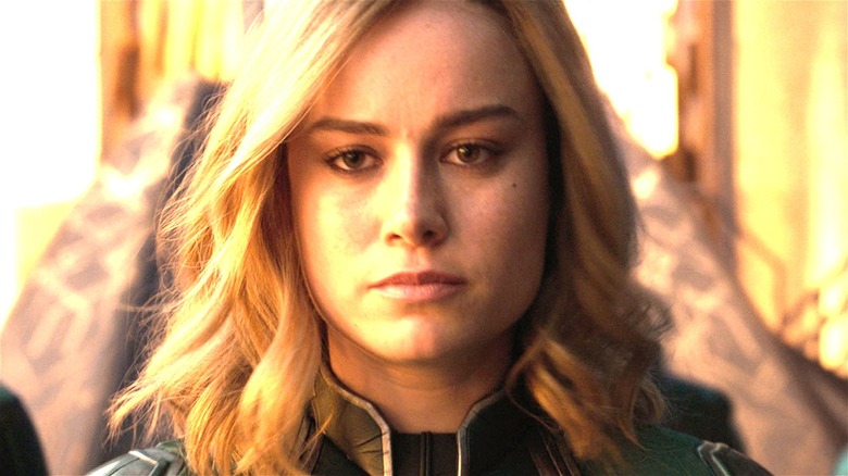 Carol Danvers in the Kree uniform