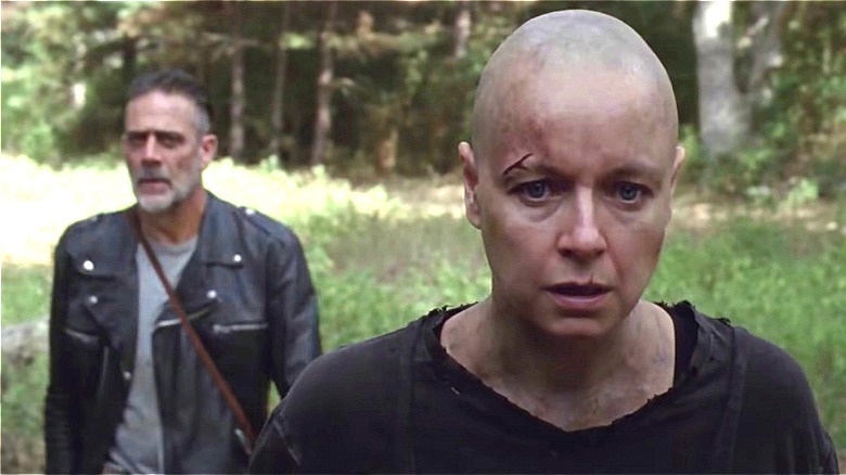 Negan following Alpha